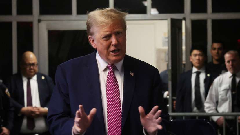 Former U.S. President Trump's criminal trial on charges of falsifying business records continues in New York
