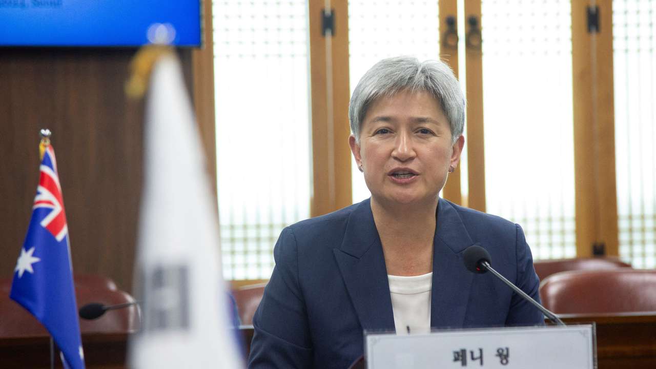 Australian Foreign Minister Penny Wong visits in Seoul