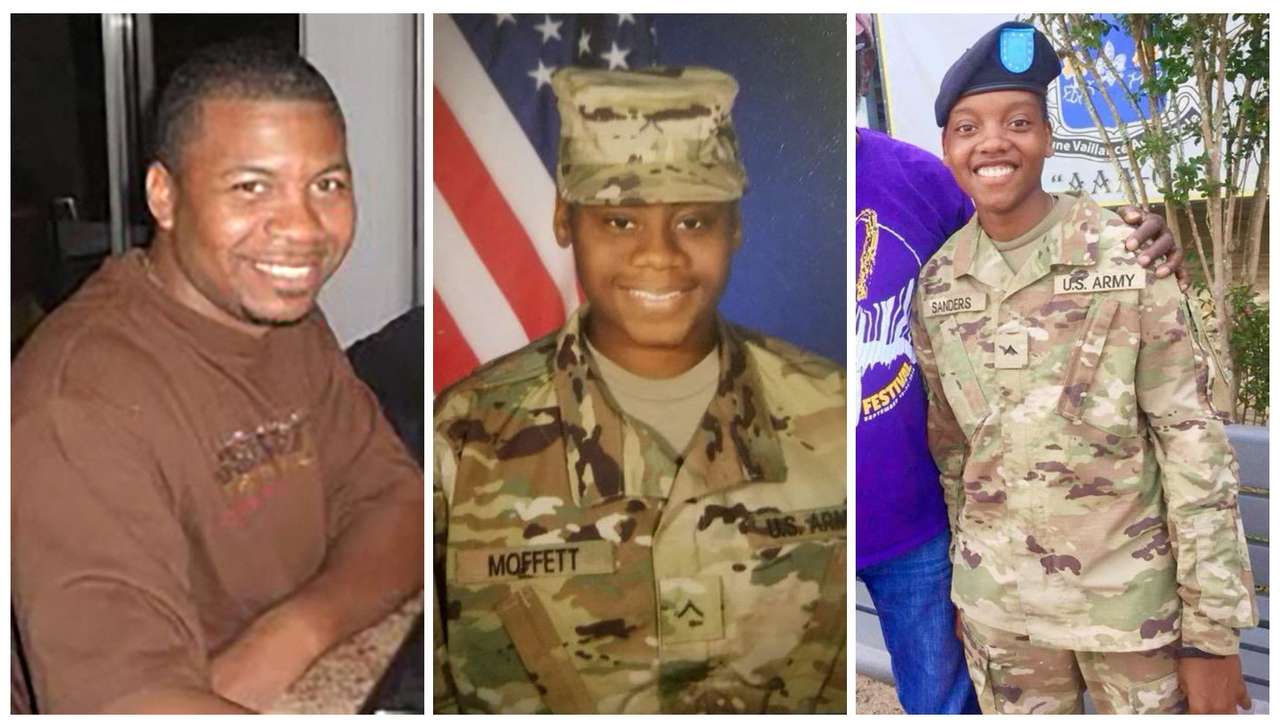 U.S. Army Reserve soldiers killed in a drone attack on an outpost in northeast Jordan
