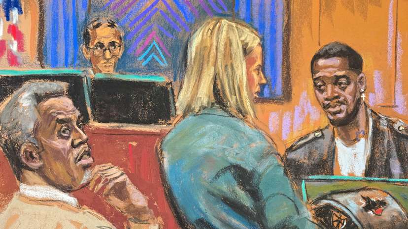 Sean "Diddy" Combs attends trial in New York federal court