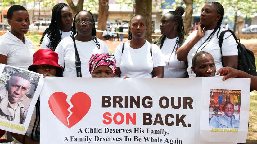 Families of Kenyans believed to be fighting for Russia in Ukraine demand their return