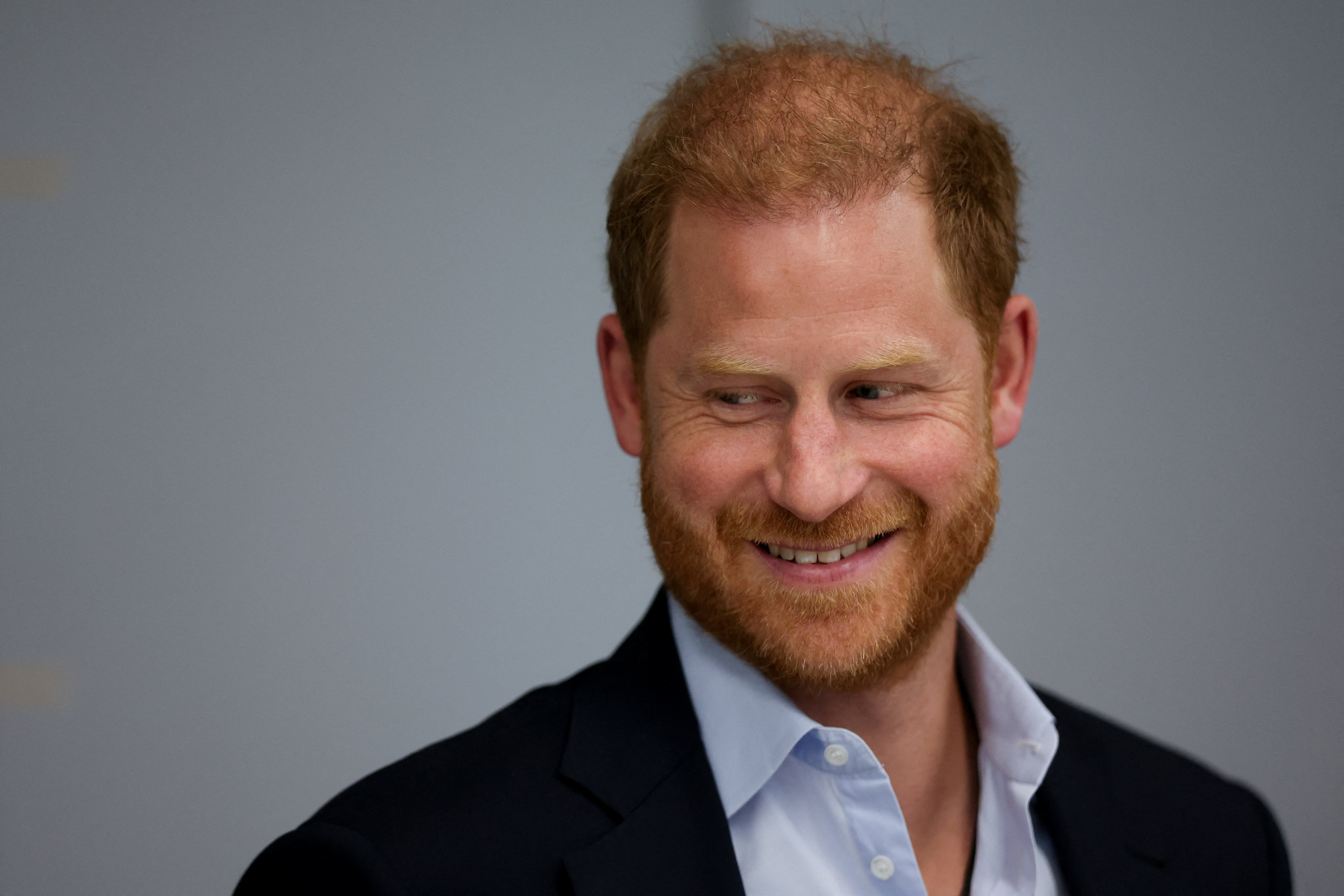 Britain's Prince Harry visits Centre for Blast Injury Studies at Imperial College London