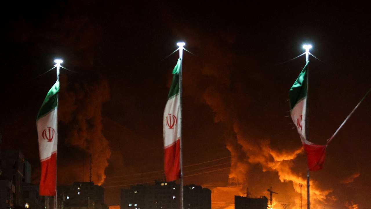 Fire rages at Tehran's Shahran oil depot after Israeli attack