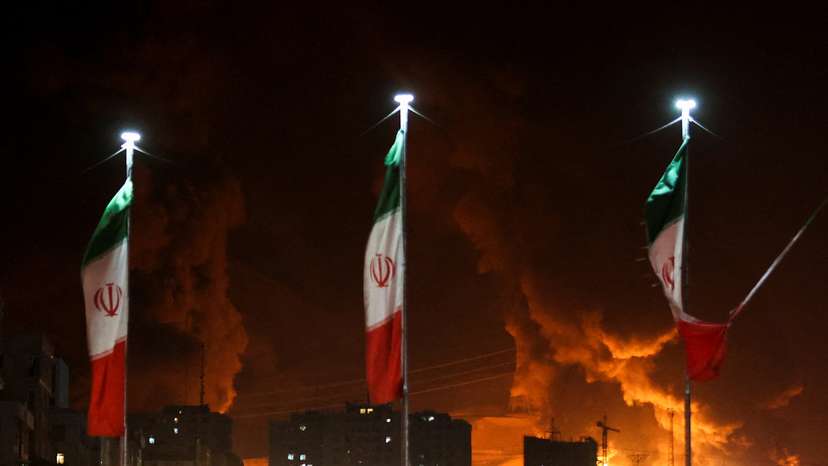 Fire rages at Tehran's Shahran oil depot after Israeli attack