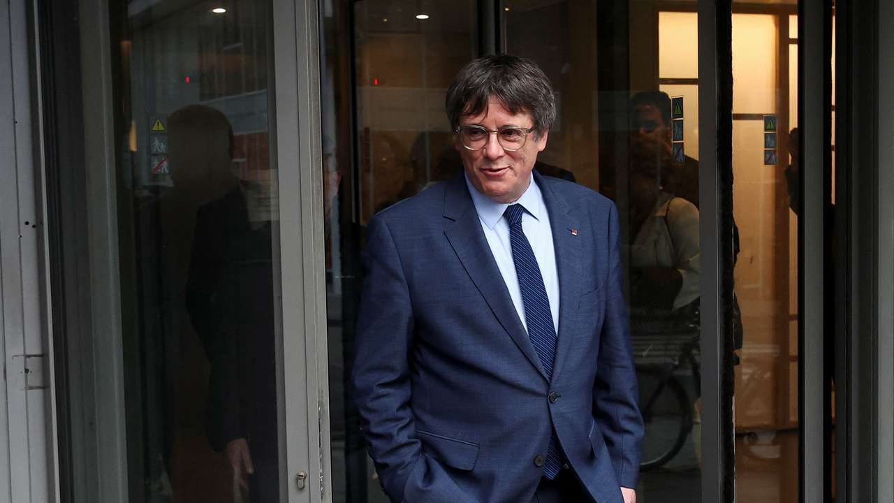 Spain's Socialist and Junts expected to confirm a deal to form government, in Brussels