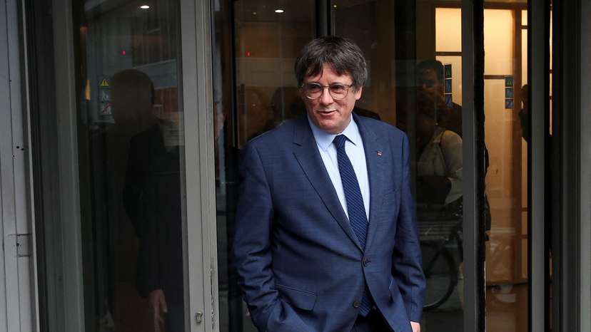 Spain's Socialist and Junts expected to confirm a deal to form government, in Brussels