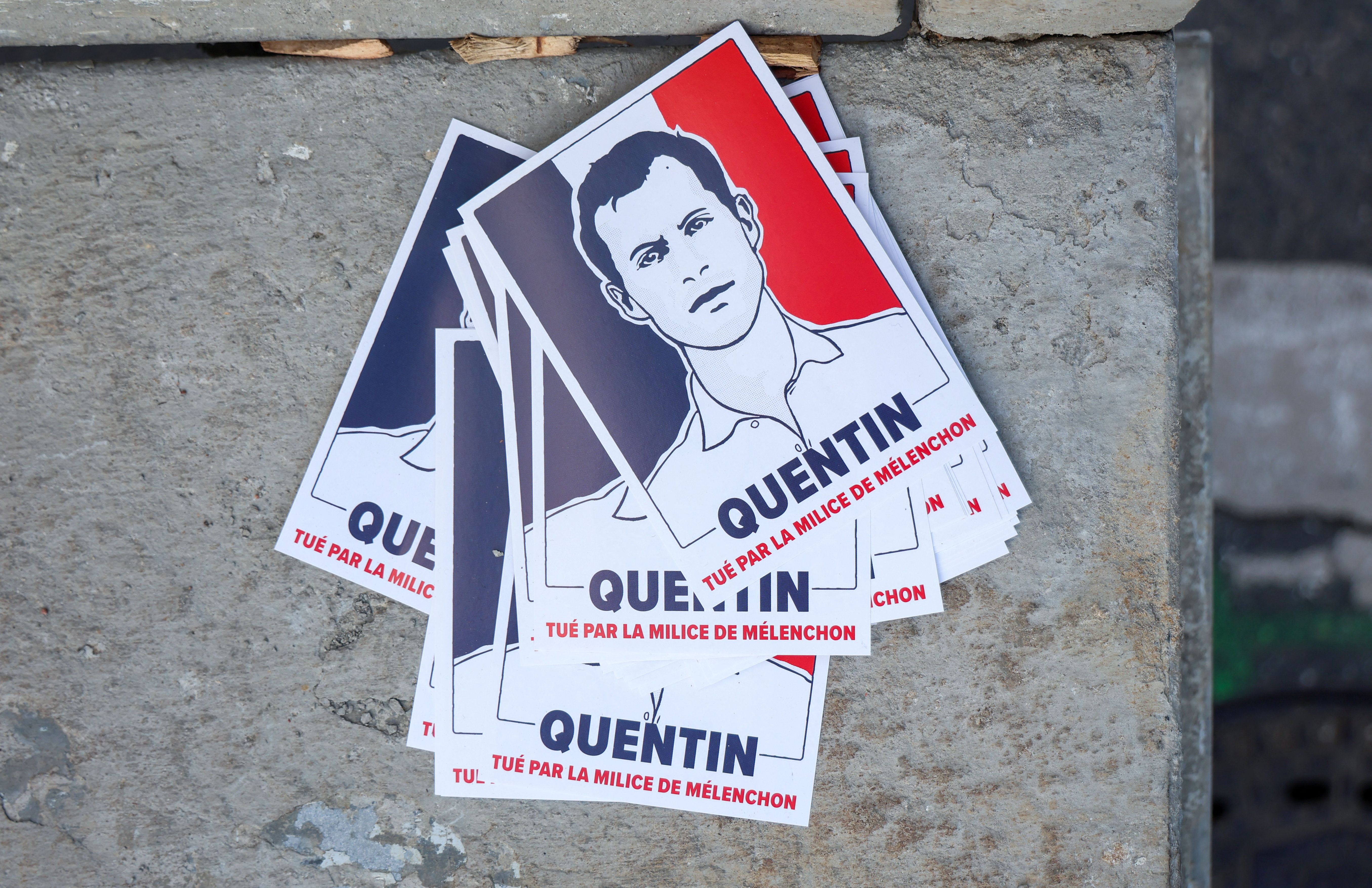 A march in tribute to Quentin Deranque organised by several far-right movements in Lyon