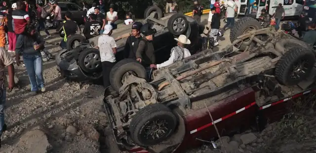 Deadly bus bombing in Colombia leaves dozens dead and injured