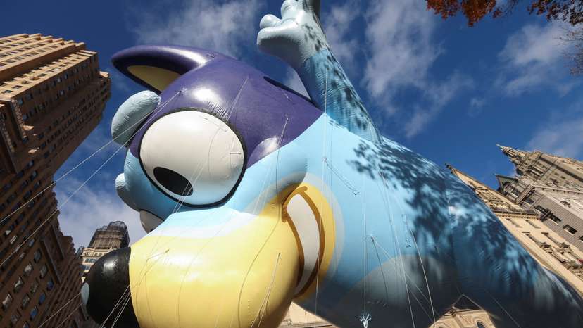 97th Macy's Thanksgiving Day Parade in Manhattan