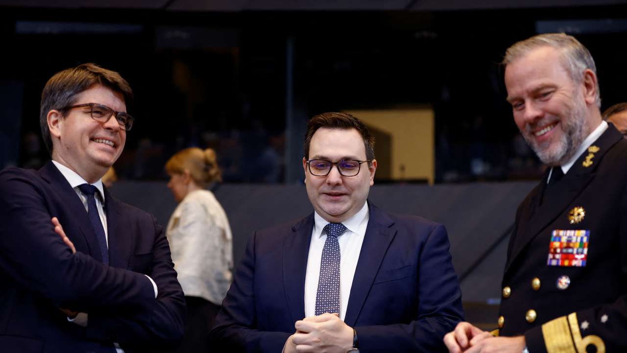 NATO foreign ministers meeting in Brussels