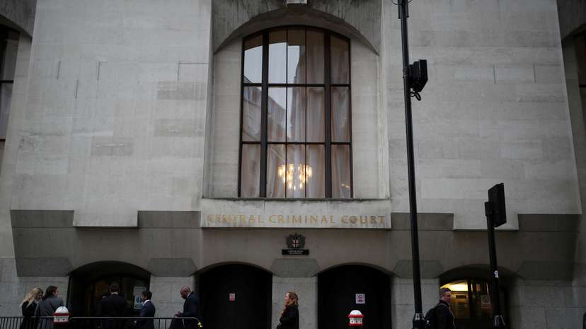 FILE PHOTO: General view shows Old Bailey central criminal court in London