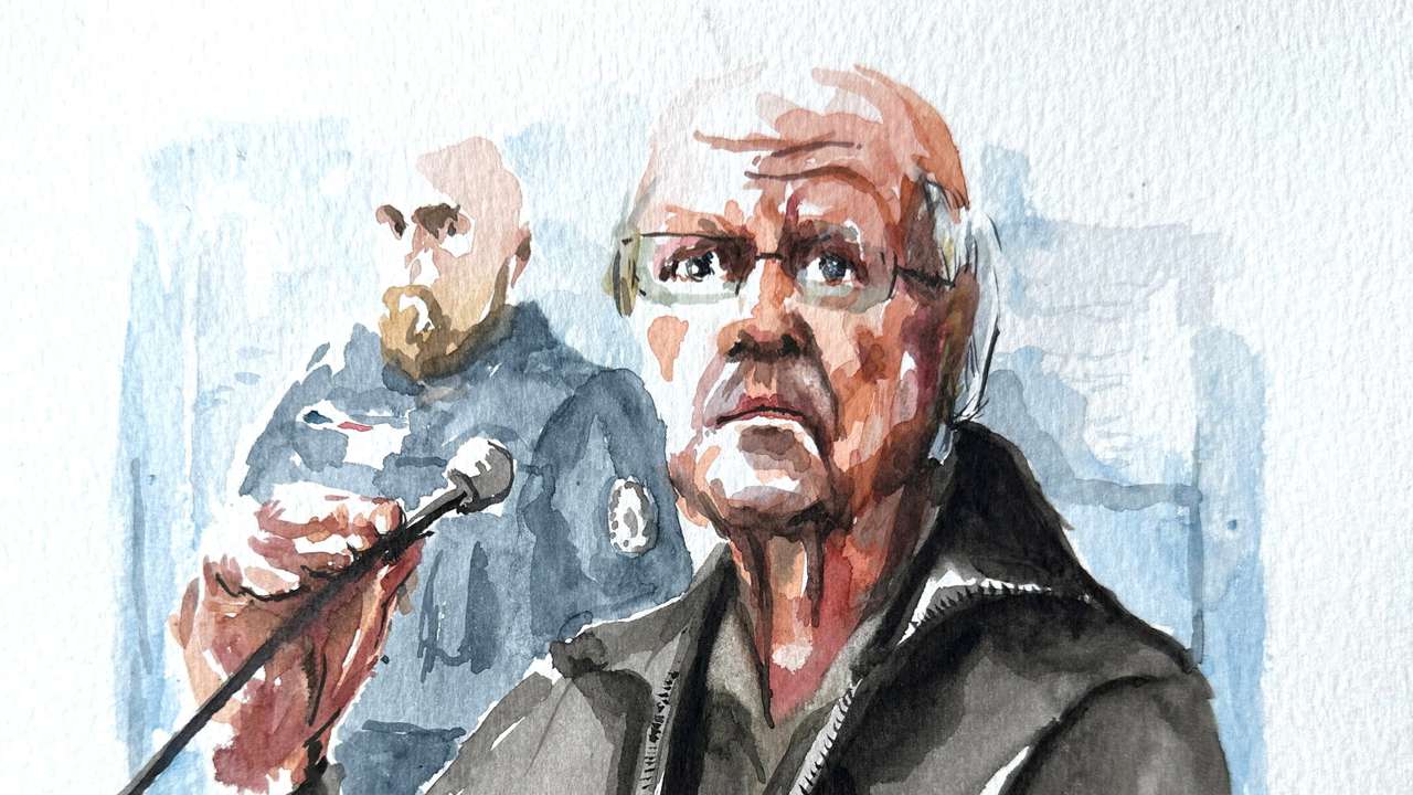 FILE PHOTO: Trial of ex-surgeon Joel Le Scouarnec at the courthouse in Vannes