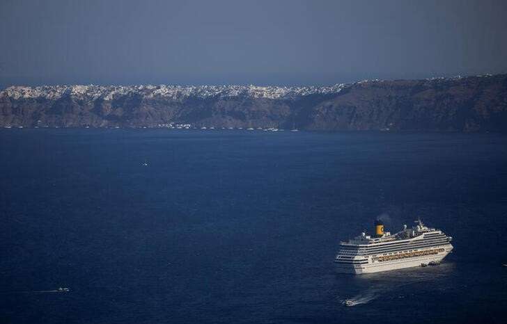 FILE PHOTO: Greece's Santorini struggles under pressure of mass tourism