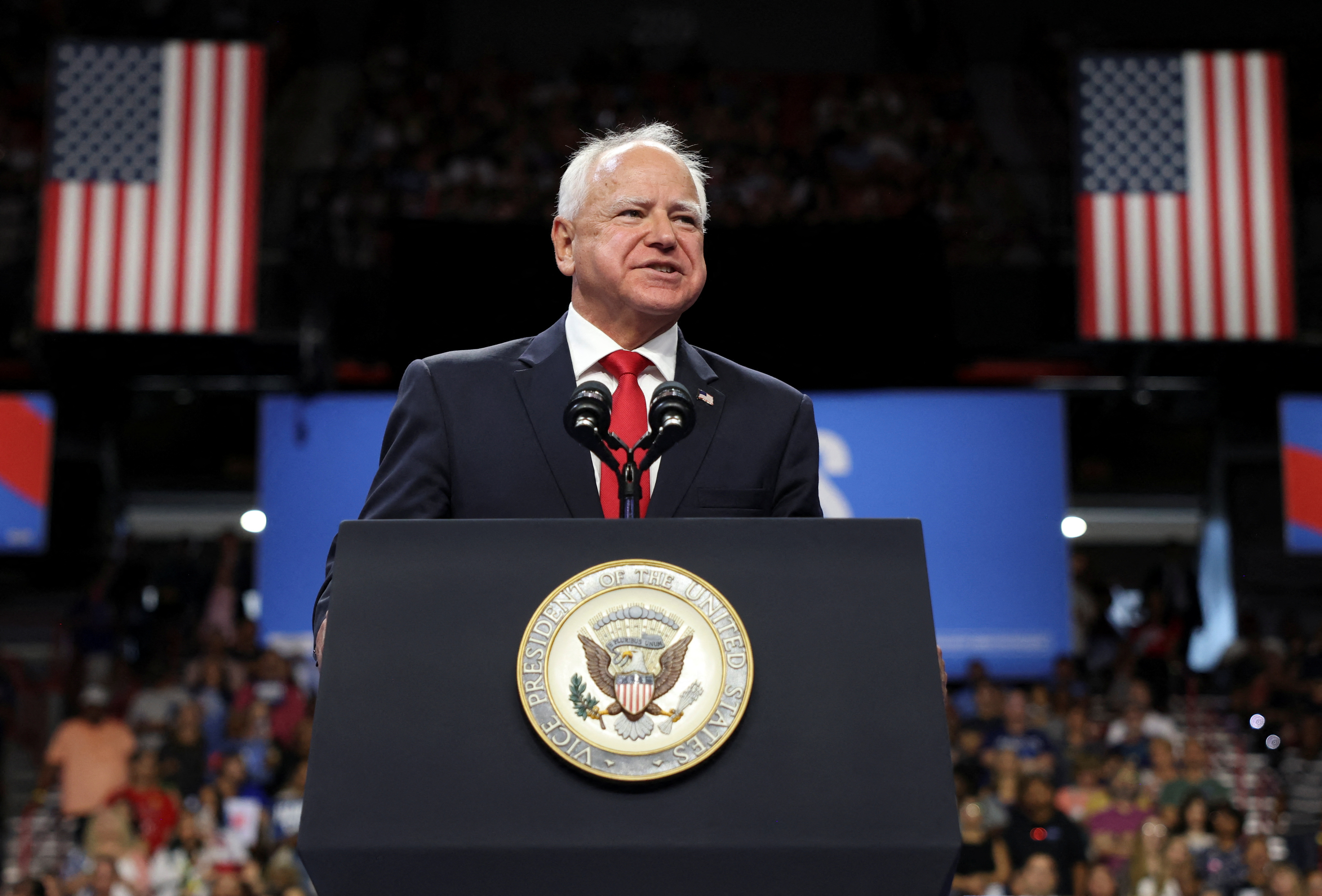 Democratic presidential candidate and U.S. Vice President Harris campaigns in Las Vegas