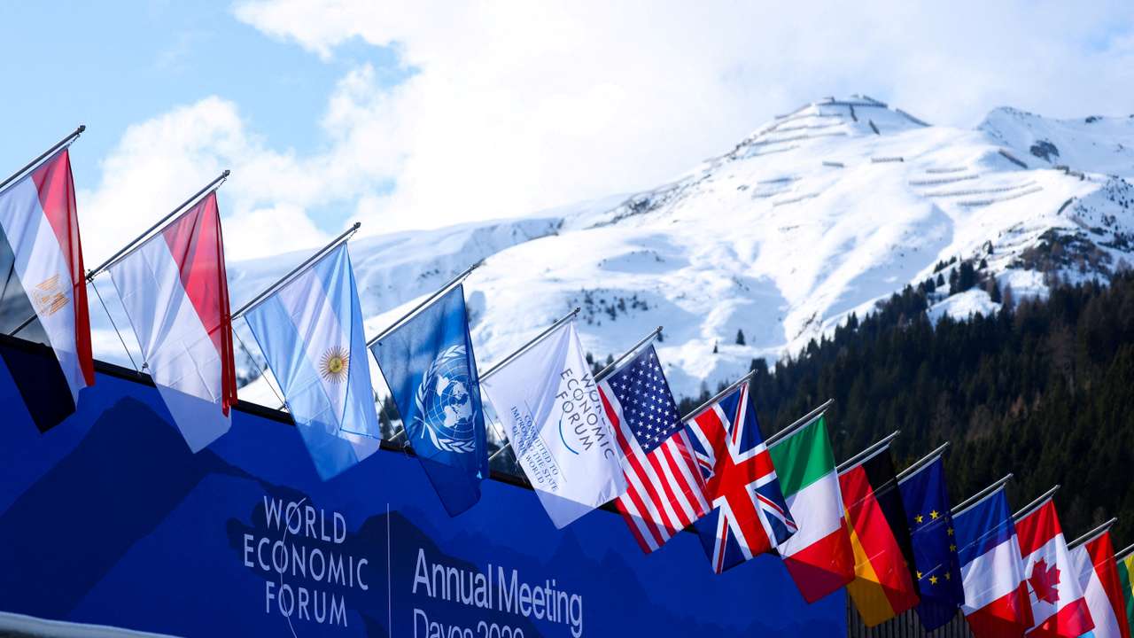 FILE PHOTO: 56th annual World Economic Forum (WEF) meeting in Davos