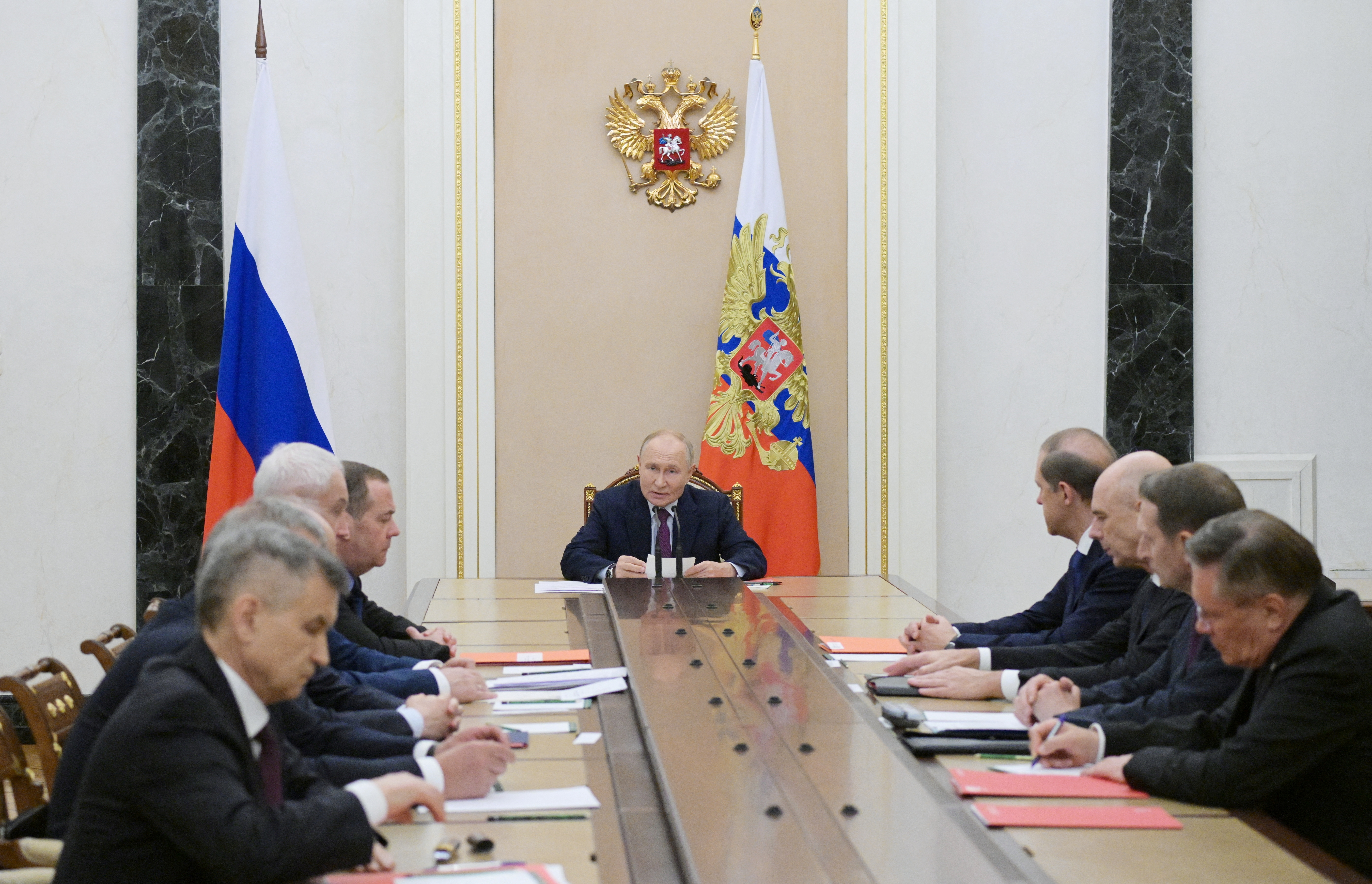 Russia's President Putin chairs meeting on nuclear deterrence
