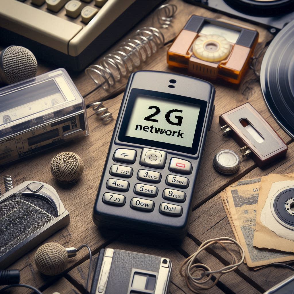A phone using 2G network