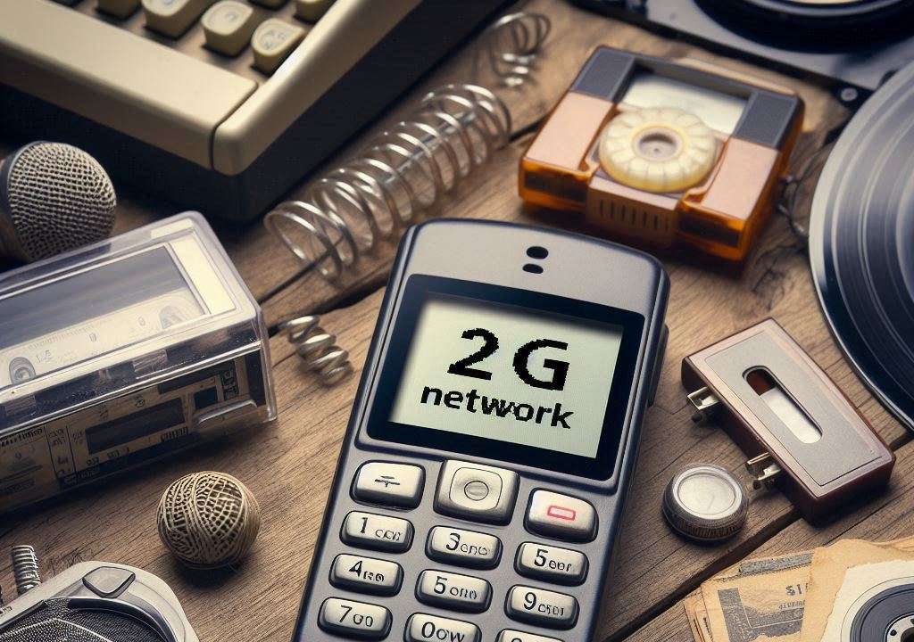 A phone using 2G network