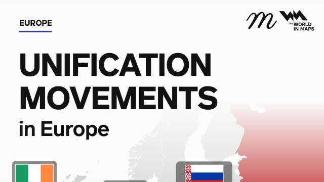 Europe’s unification movements range from Irish unity to the Russia-Belarus Union State