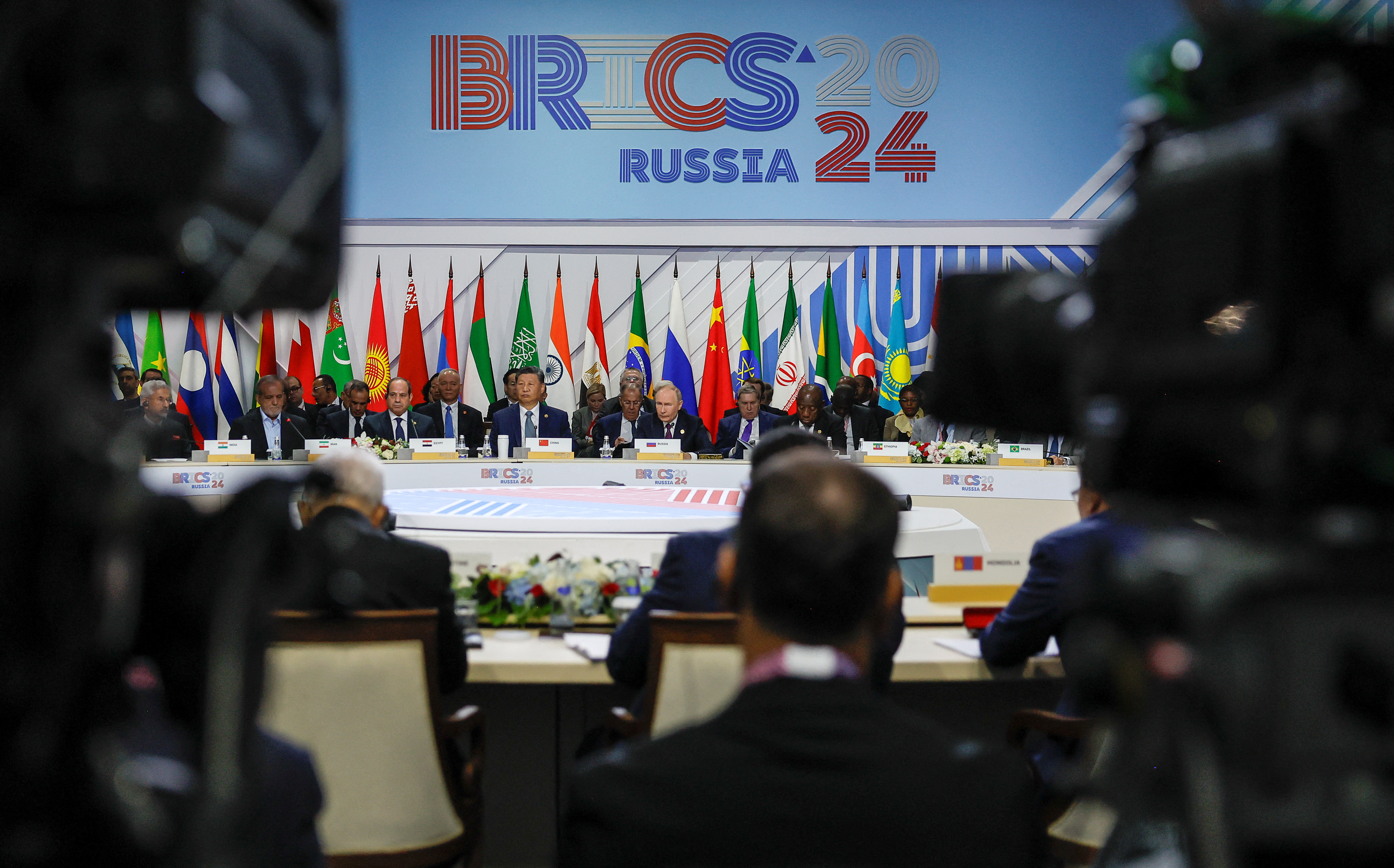 FILE PHOTO: Final day of BRICS summit in Russia's city of Kazan