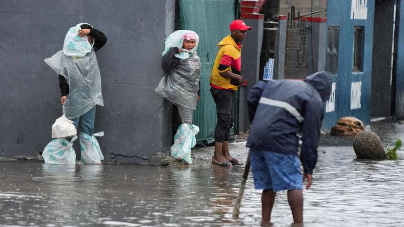 Flooding in Cape Town