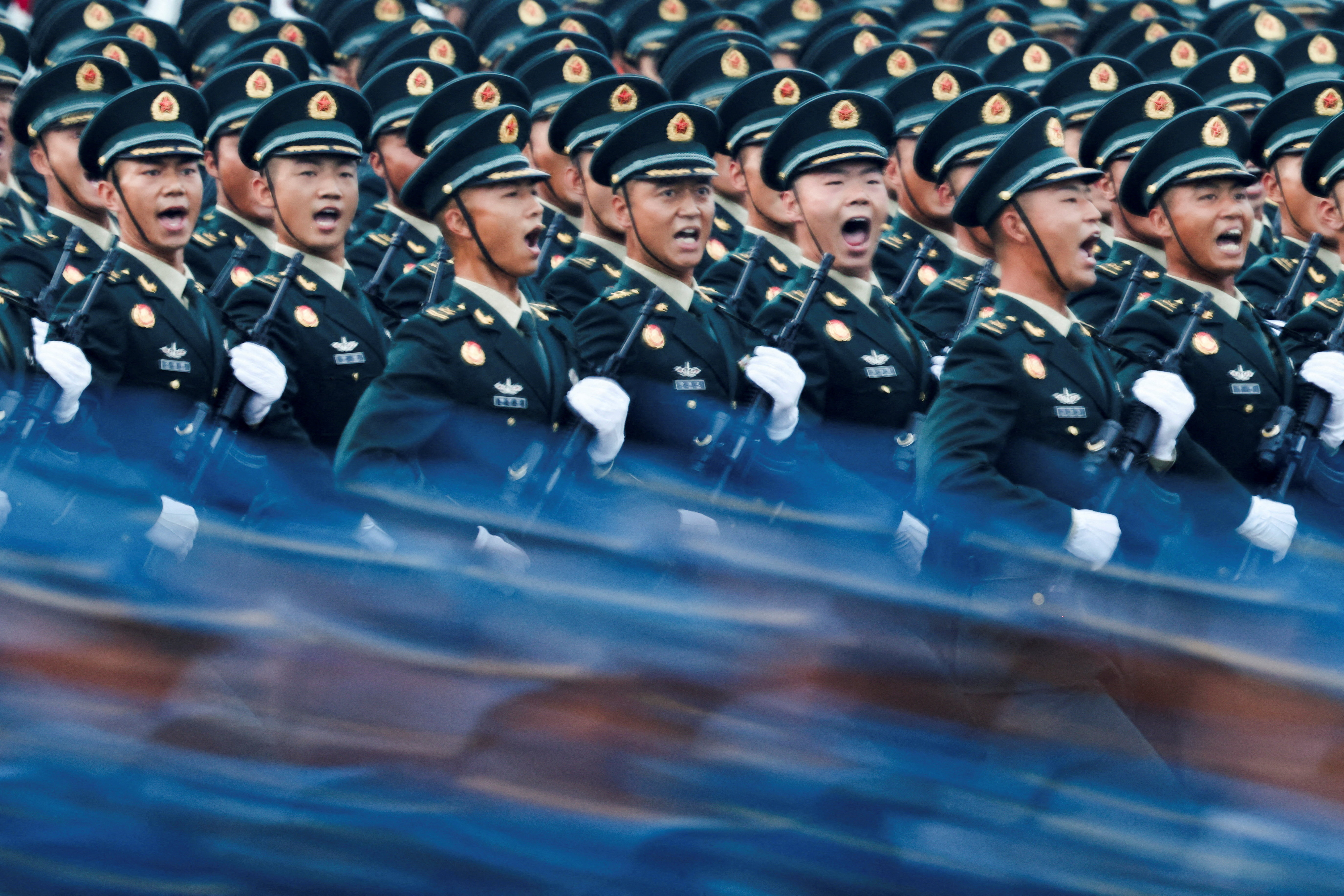 Military parade to mark the 80th anniversary of the end of World War Two, in Beijing