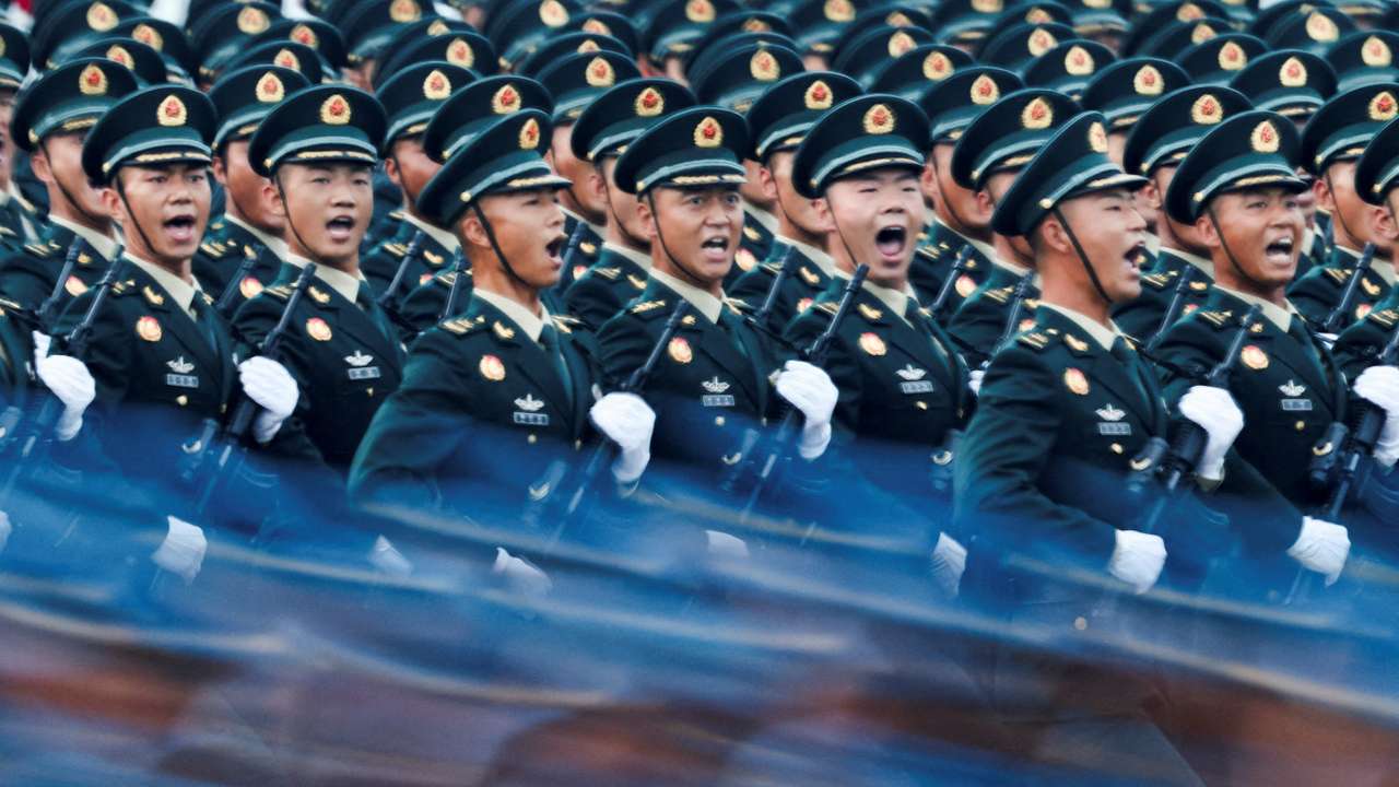 Military parade to mark the 80th anniversary of the end of World War Two, in Beijing
