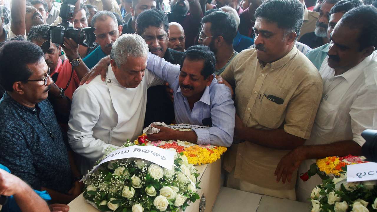 India brings home bodies of workers killed in Kuwait fire