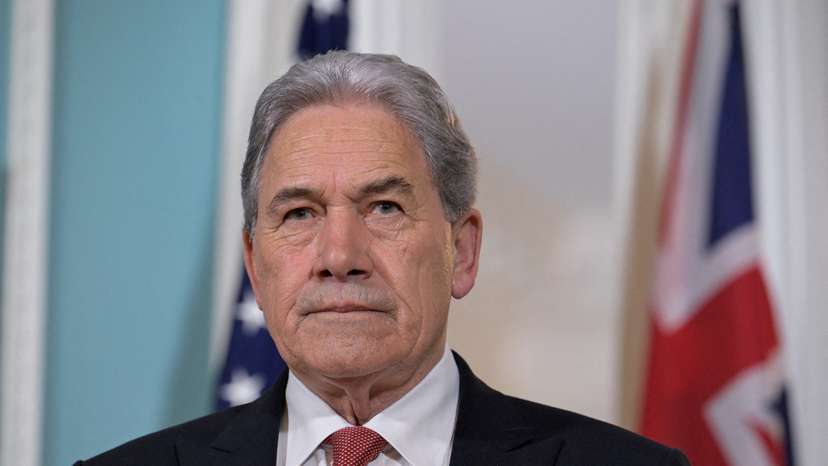 FILE PHOTO: New Zealand Foreign Minister Winston Peters