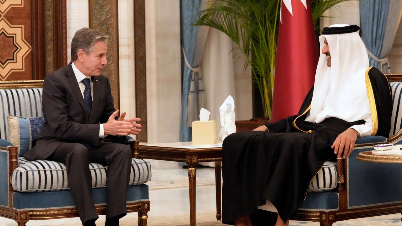 U.S. Secretary of State Antony Blinken visits Qatar