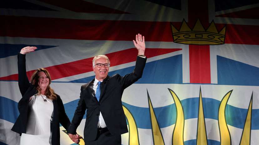 B.C. Conservatives election night headquarters in Vancouver