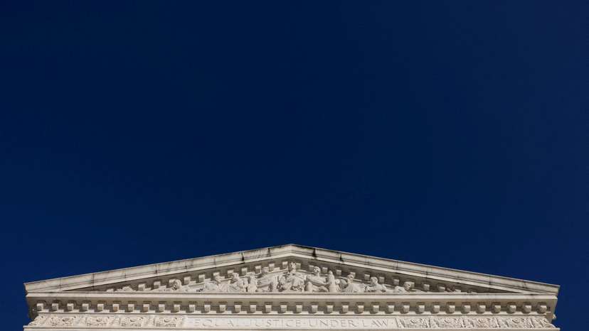 FILE PHOTO: The Supreme Court is pictured, in Washington