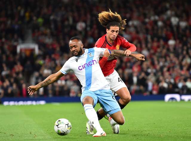 Carabao Cup - Third Round - Manchester United v Crystal Palace