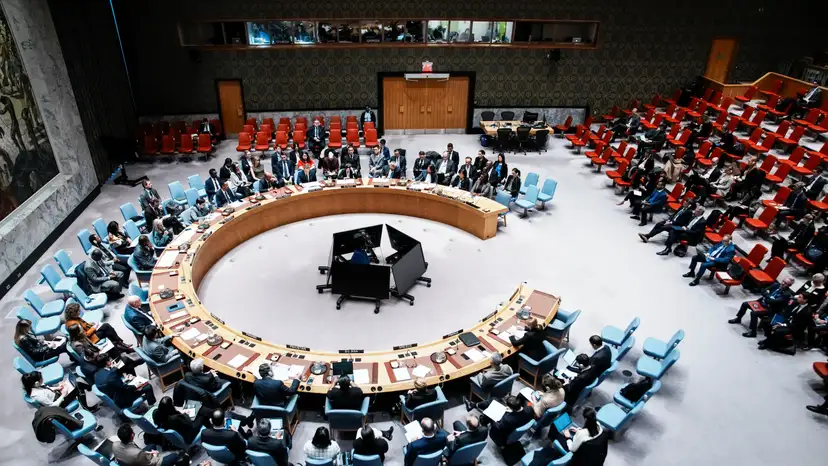 Meeting of U.N. Security Council on crisis in Ukraine at U.N. headquarters in New York