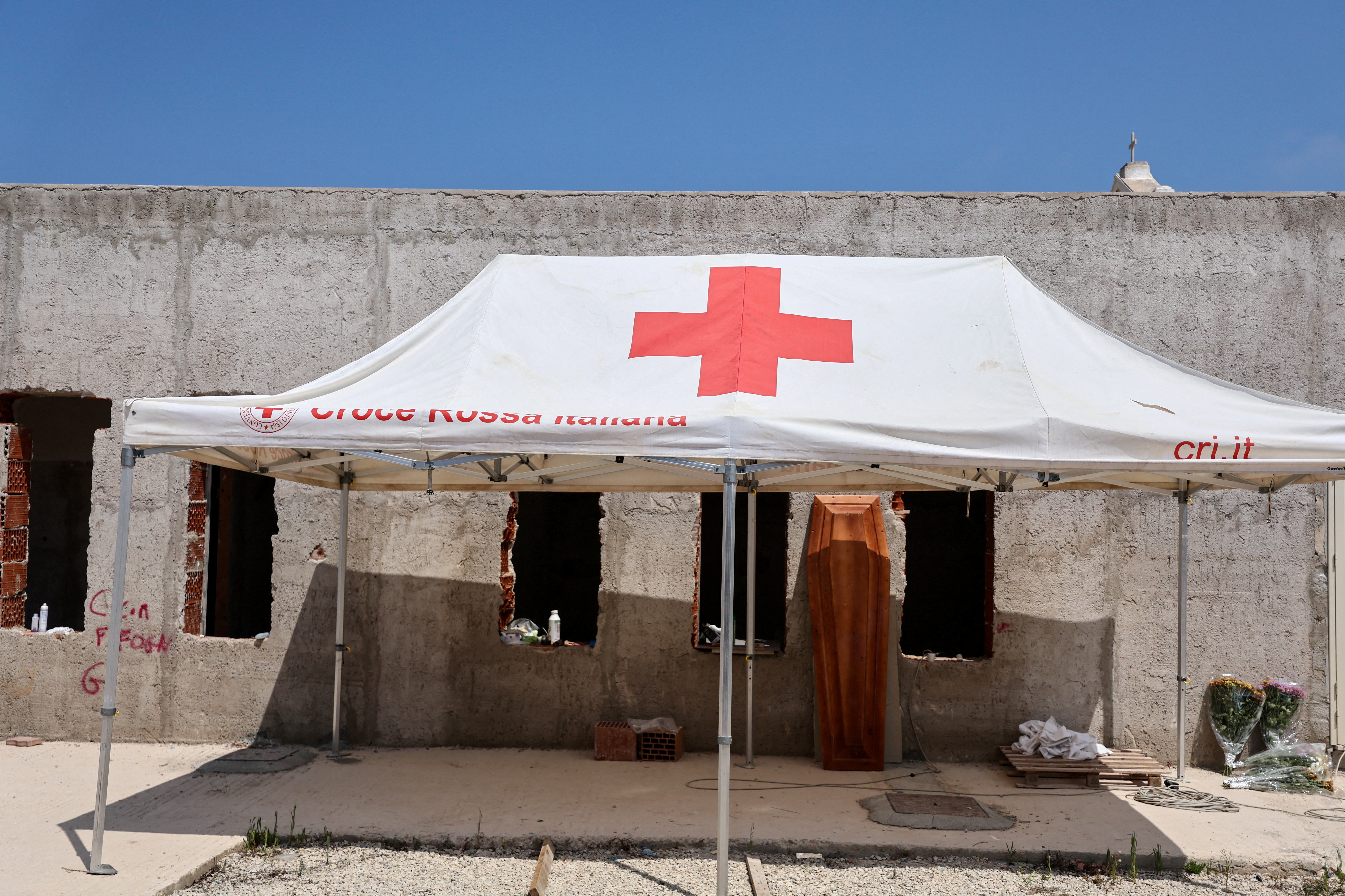 FILE PHOTO: Migration in Italy's Lampedusa Island