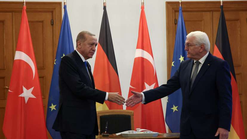Turkish President Erdogan visits Germany