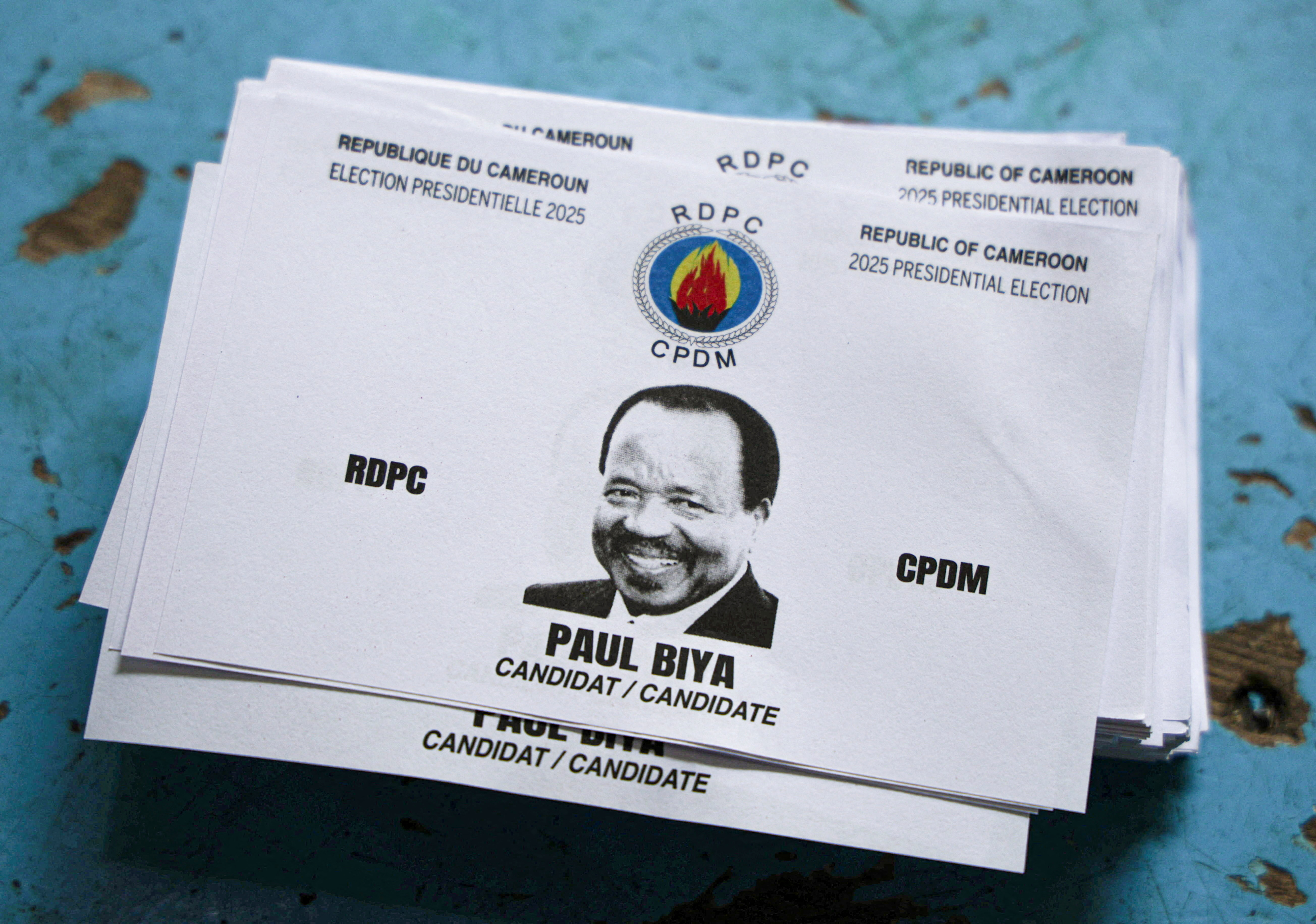 FILE PHOTO: Cameroon holds presidential election