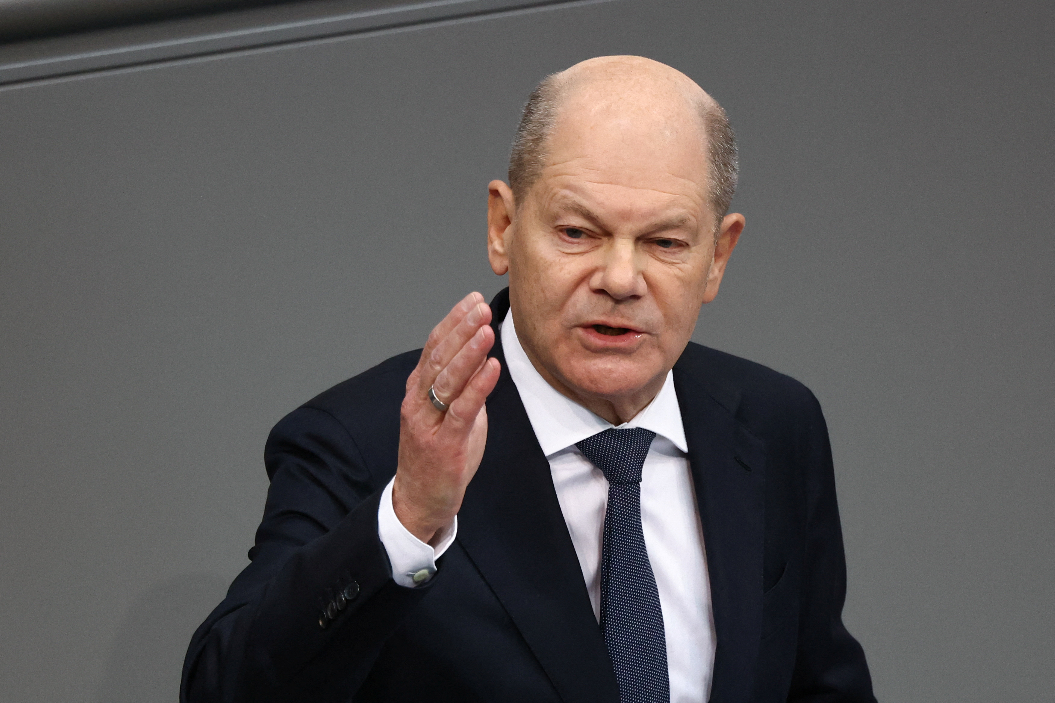 Session of German lower house of parliament Bundestag ahead of the general election, in Berlin