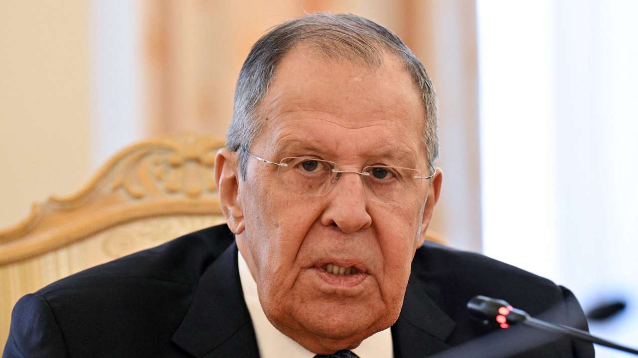 Russia's Foreign Minister Sergei Lavrov meets with Cuba's Foreign Minister Bruno Rodriguez in Moscow