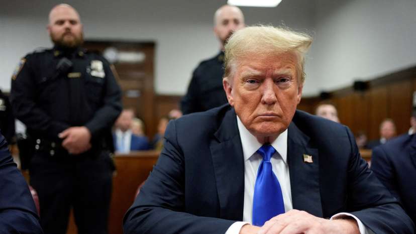 Former U.S. President Trump's criminal trial on charges of falsifying business records continues in New York
