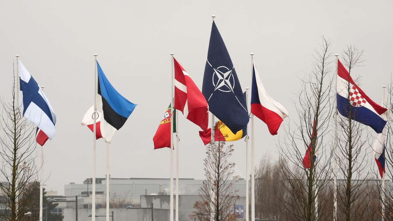 NATO Secretary-General Stoltenberg holds a press conference, in Brussels