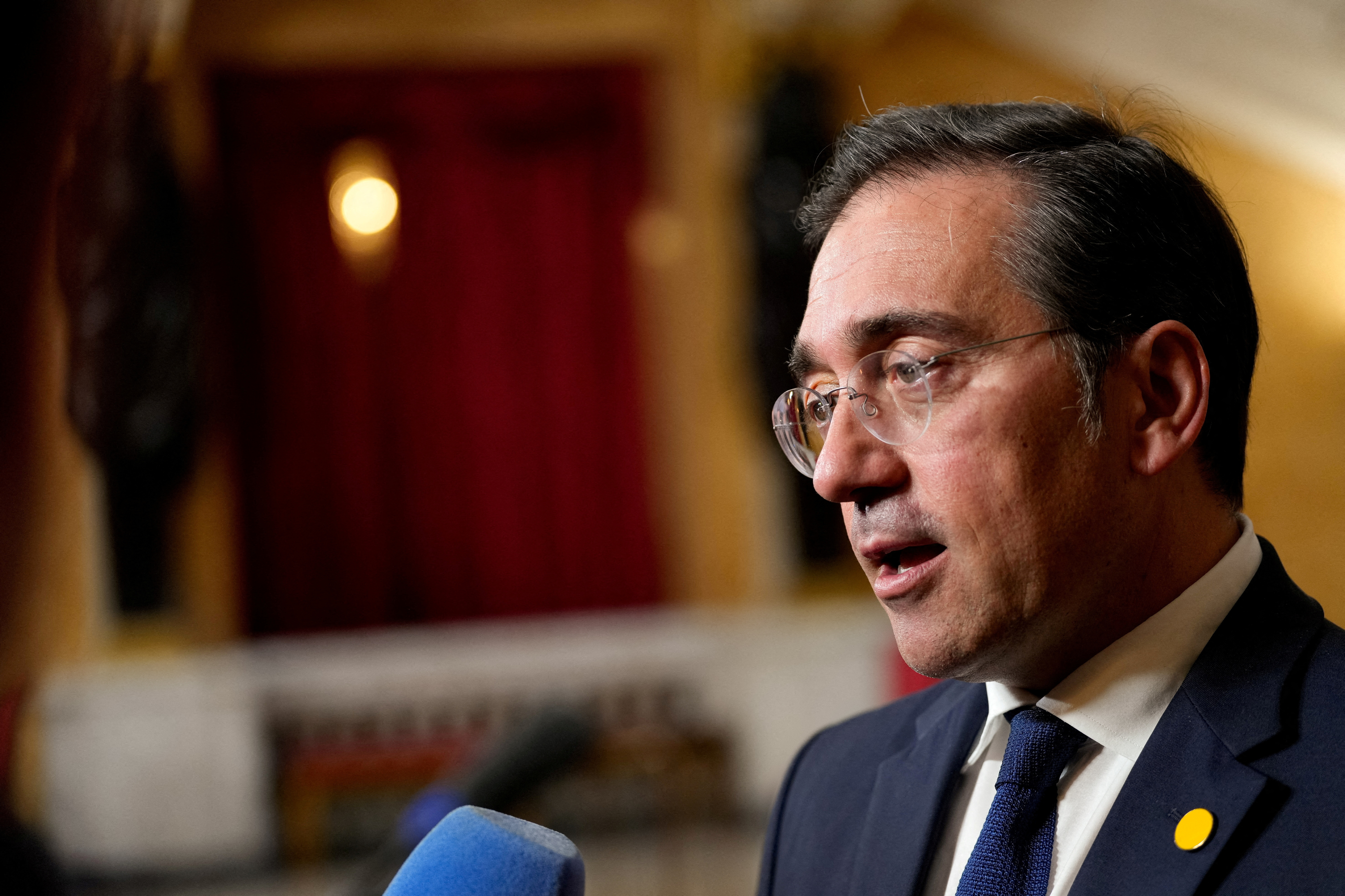 FILE PHOTO: Spain's Foreign Minister Jose Manuel Albares Bueno