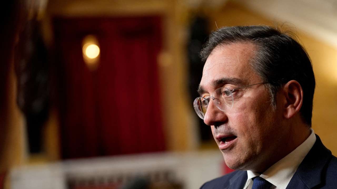 FILE PHOTO: Spain's Foreign Minister Jose Manuel Albares Bueno