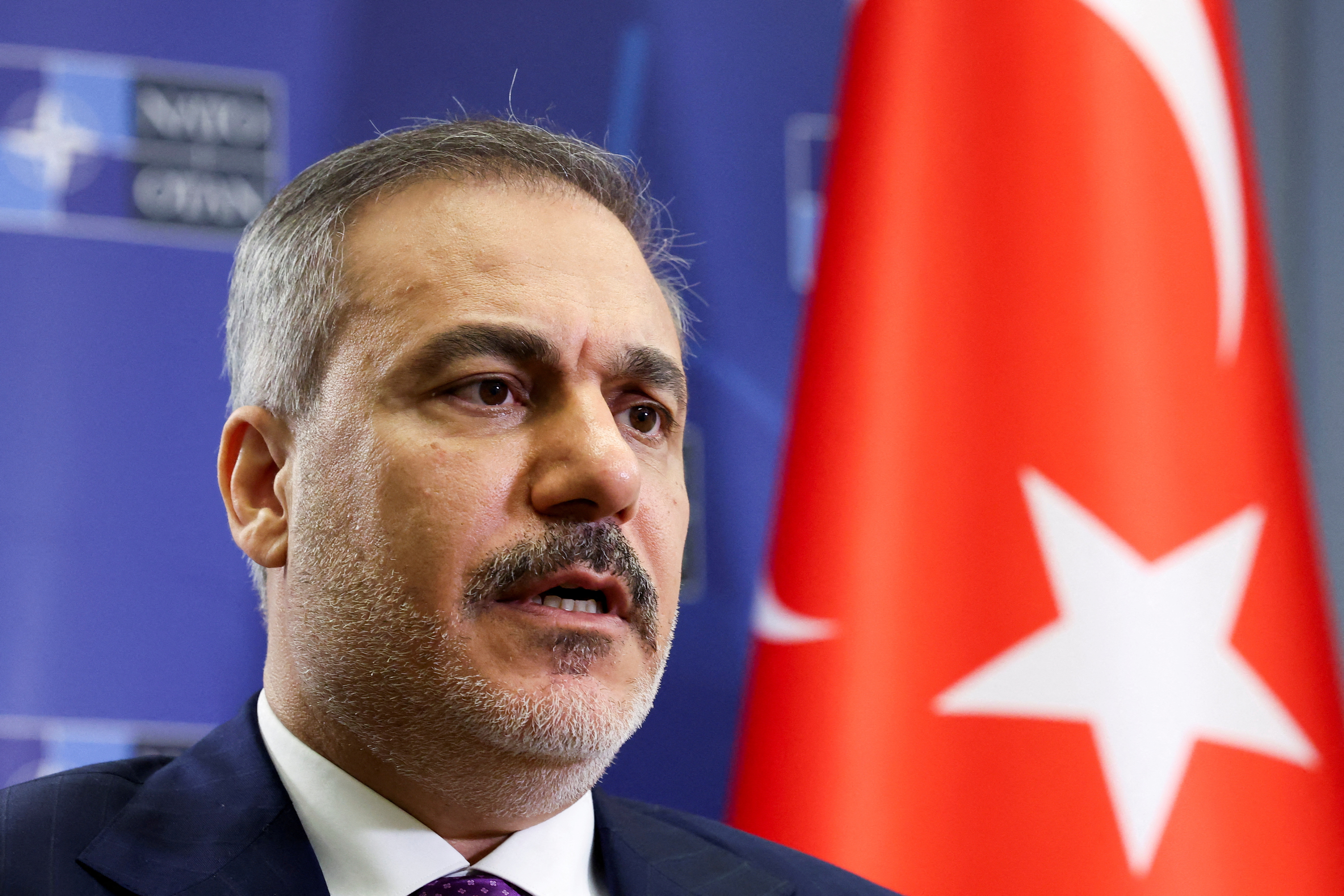 Interview with Turkish FM Hakan Fidan in Brussels