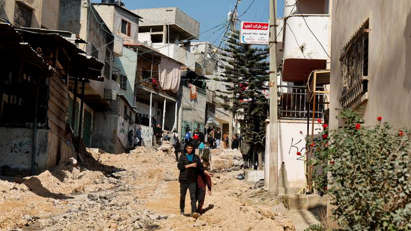 Israeli military raid near Tubas