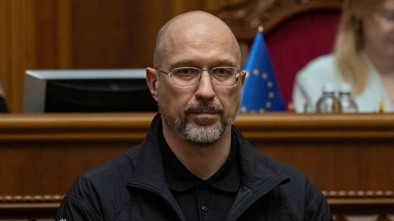 A newly appointed Ukraine's Defence Minister Denys Shmyhal attends a session of Ukrainian parliament in Kyiv