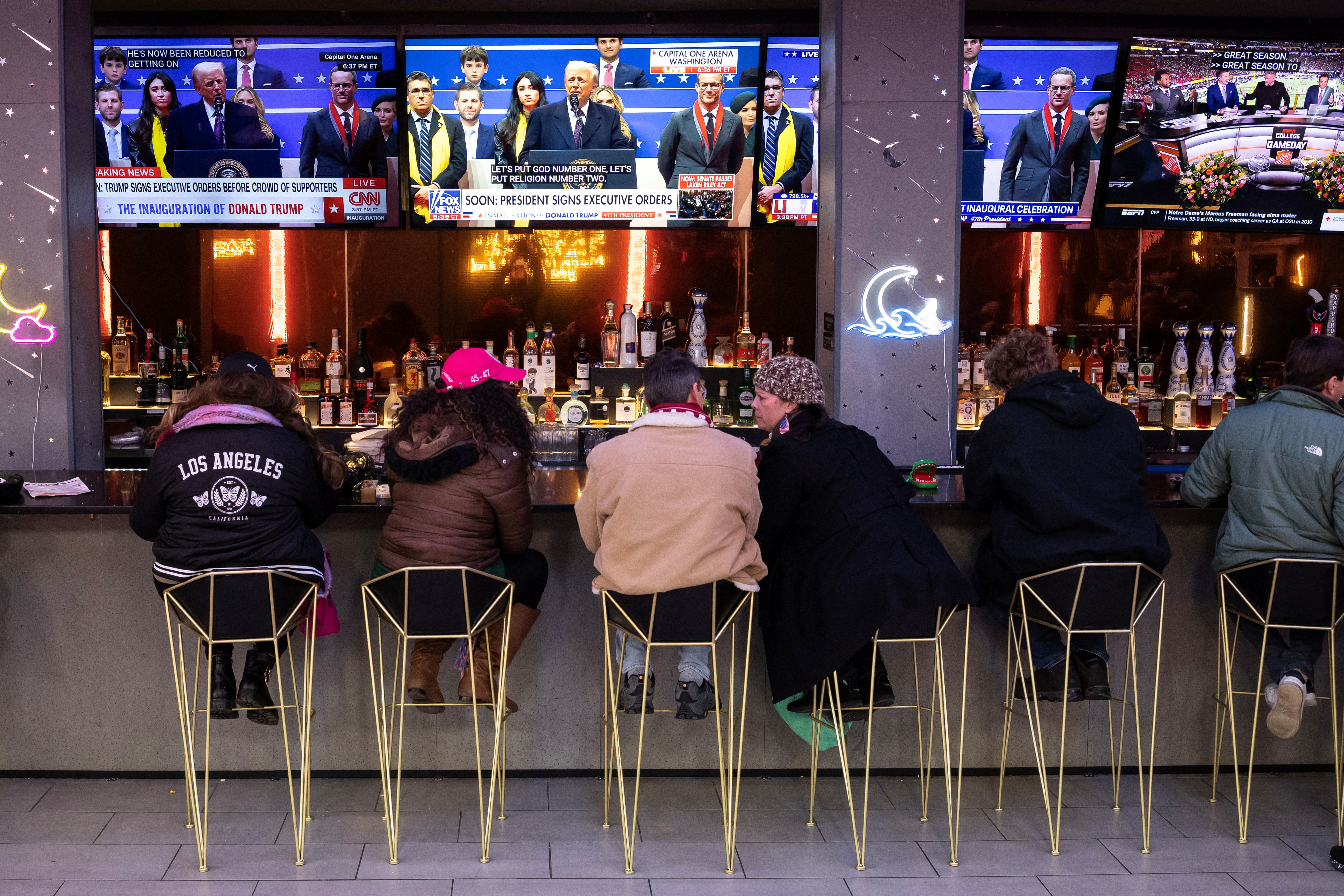 Inauguration ceremony for Trump's second presidential term