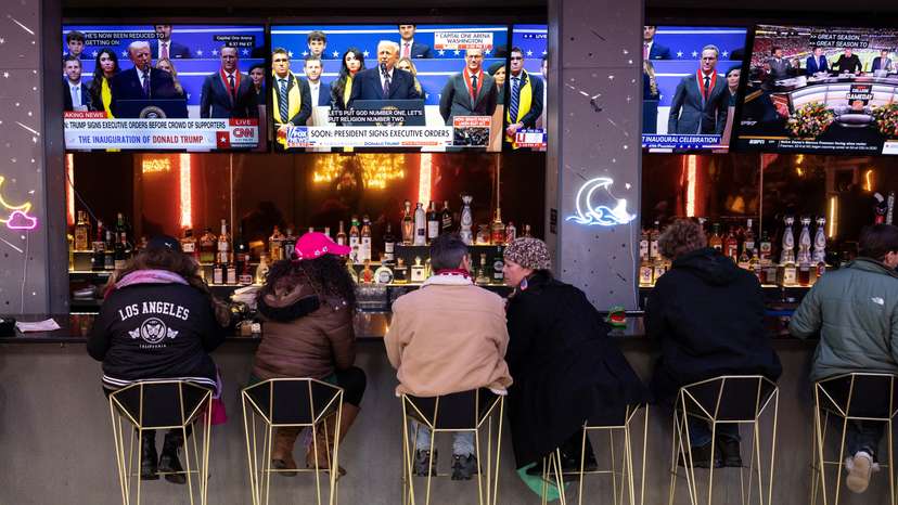 Inauguration ceremony for Trump's second presidential term