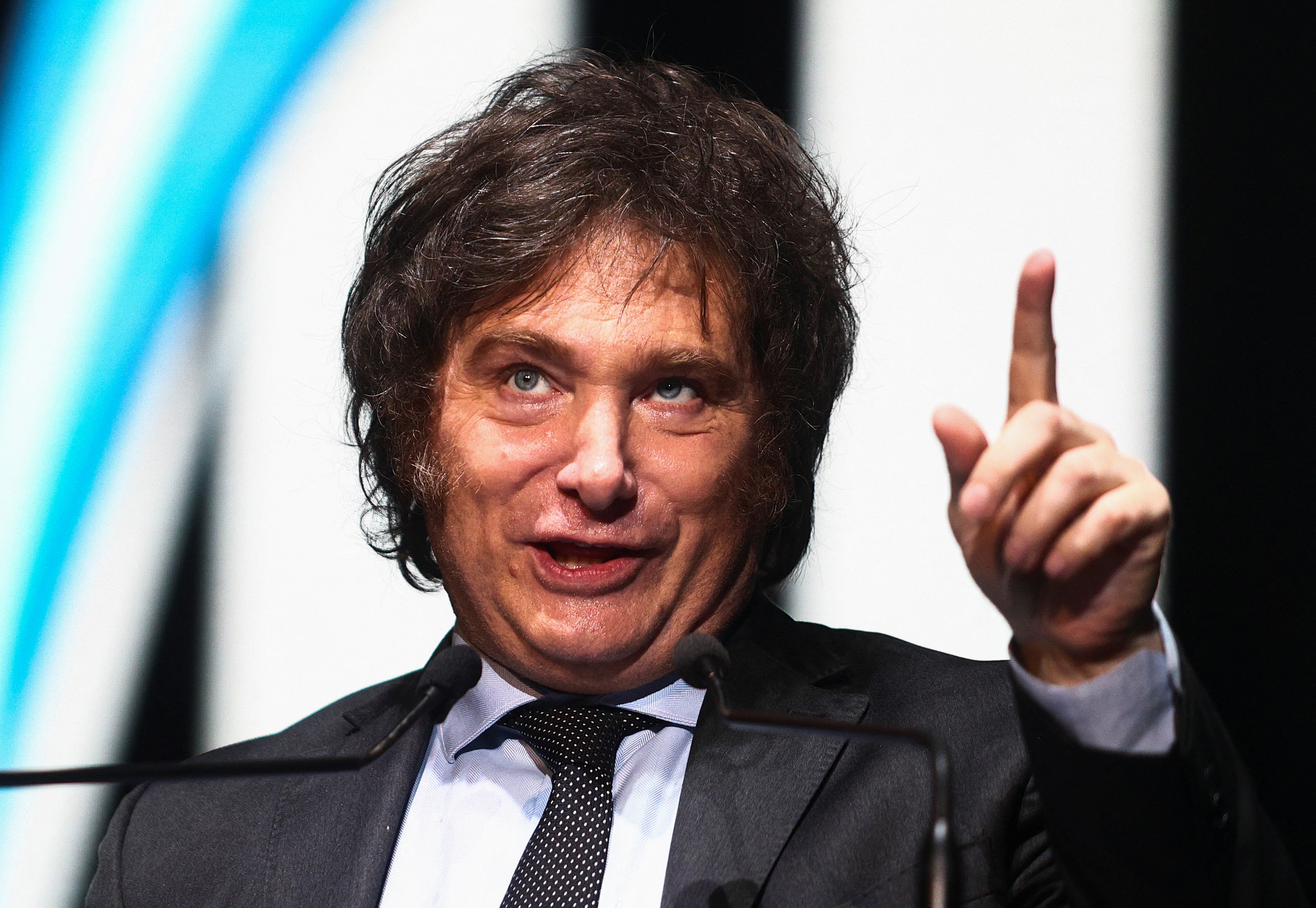 Argentine presidential candidate Javier Milei closes his political campaign in Buenos Aires