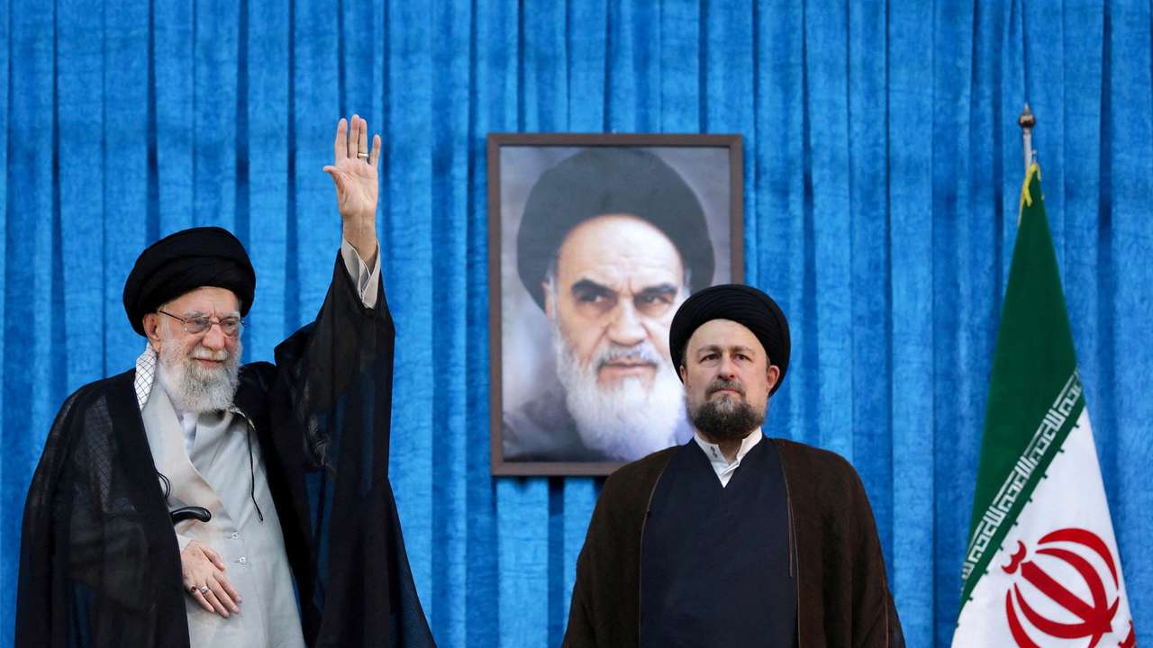 FILE PHOTO: 36th anniversary of the death of the leader of Iran's 1979 Islamic Revolution, Ayatollah Ruhollah Khomeini, at Khomeini's shrine in southern Tehran